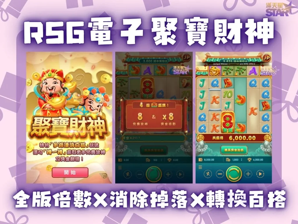 RSG電子雷神 RSG遊戲 電子遊戲賺錢